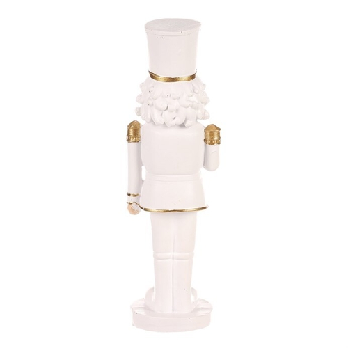 Voják v uniformě - polyresin, vel. S, bílo-zlatý