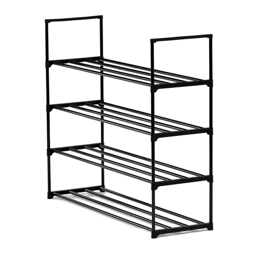 Botník, kov, černá, GD-406 BK