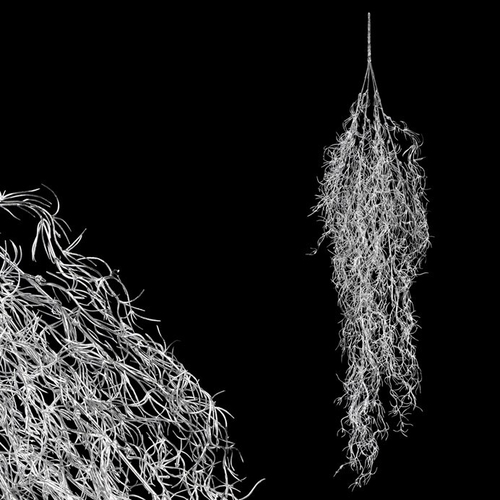 Drátovec - umělý převis, barva stříbrná