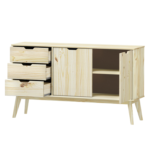 Komoda 2 dveře + 3 zásuvky BONITO lak