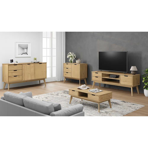 Komoda 2+1 zásuvky BONITO vosk