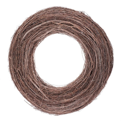 Věnec proutěný - pr. 80 cm, barva hnědá