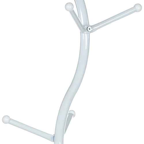 Věšák, kov, bílá, 80003-09 WT