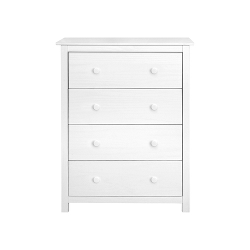 Komoda 4 zásuvky TORINO bílá