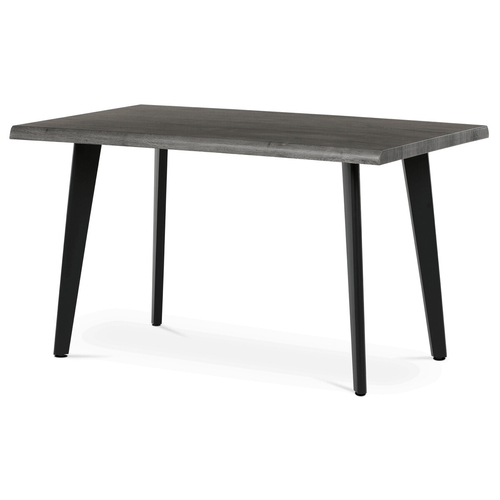 Jídelní stůl 130x80cm, mdf, šedý dub, HT-F4413 GREY