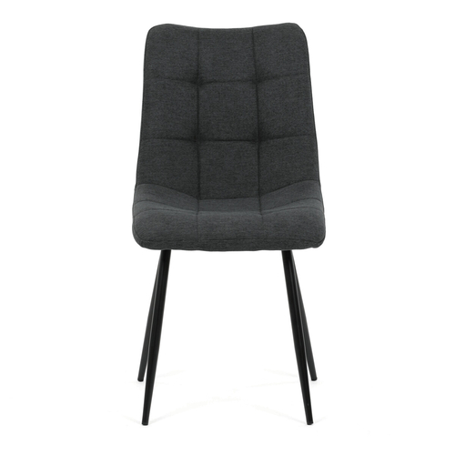 Jídelní židle, šedá, látka, DCL-193 GREY2
