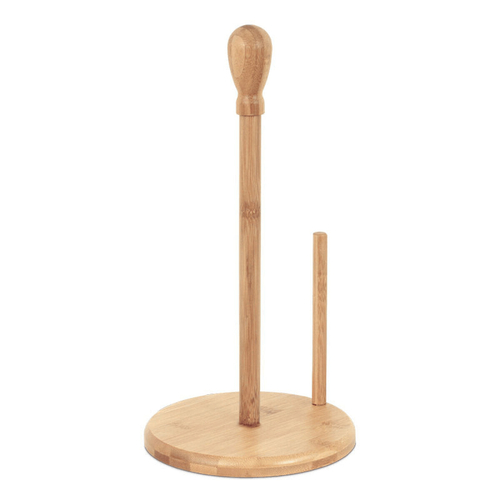 Stojan na papírové role - bambusový, barva přírodní