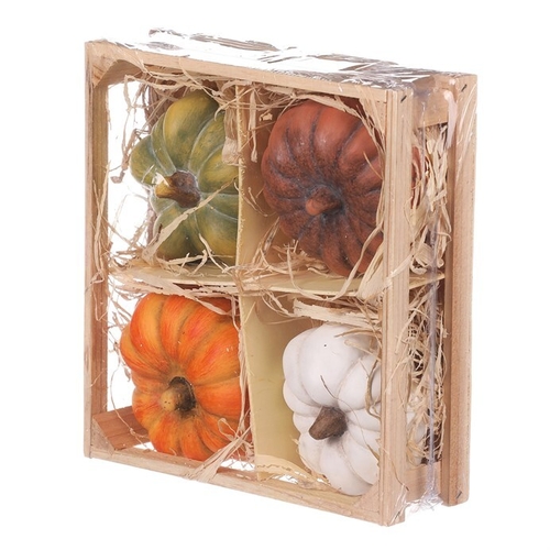 Dýně z terakoty - mix 4 barev, cena za balení (4 ks)