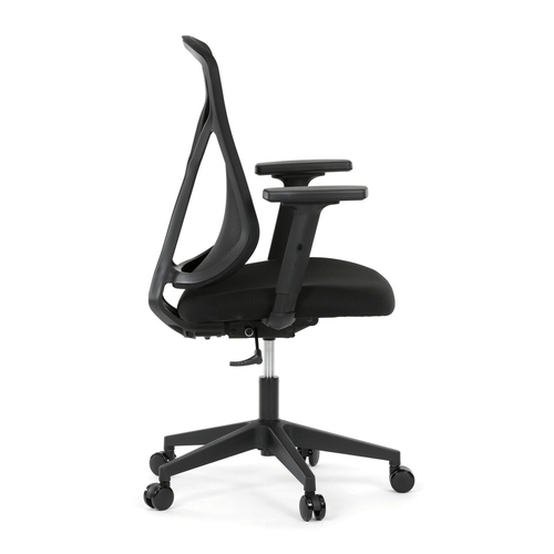 Kancelářská židle, synchronní mechanismus, černá síťovina, KA-S2173 BK