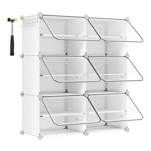 Botník, plast, bílá, ABO-E1033 WT