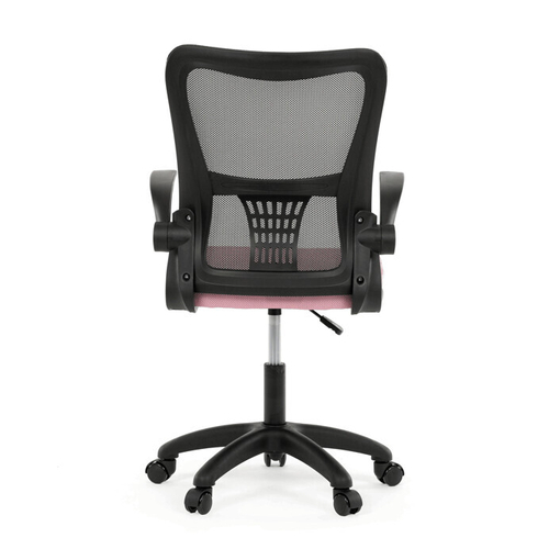 Dětská židle, houpací mechanismus, růžová síťovina, KA-K2006 PINK