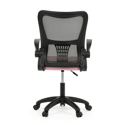 Dětská židle, houpací mechanismus, růžová síťovina, KA-K2006 PINK