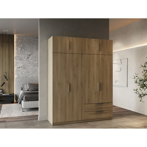 Skříň 8 dveří GHOST dub