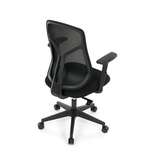 Kancelářská židle, synchronní mechanismus, černá síťovina, KA-S2173 BK