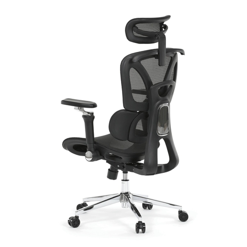 Kancelářská židle, synchronní mechanismus, černá síťovina, KA-B2363 BK