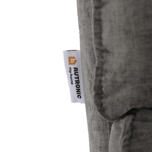 Polohovací křeslo, elektrické kabelové ovládání, šedá, látka, TV-H9727 GREY2