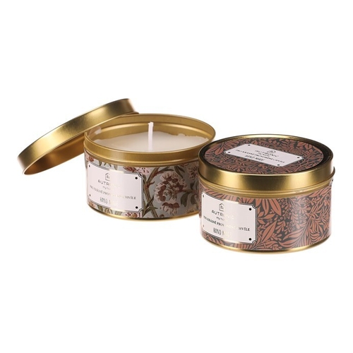 Svíčka aromatická - kovová dóza s víkem, mix 2 druhů, cena za 1 ks