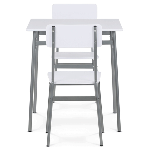 Jídelní set s 2 židlemi, 70x70x76cm, mdf AUT-O2122 WT