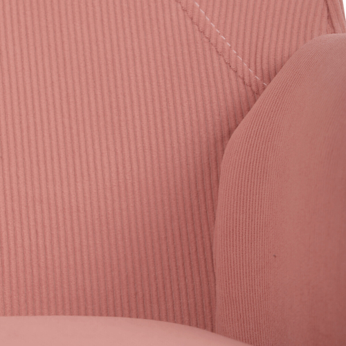 Křeslo ušák, růžová, manšestrová látka, AK-314 PINK2