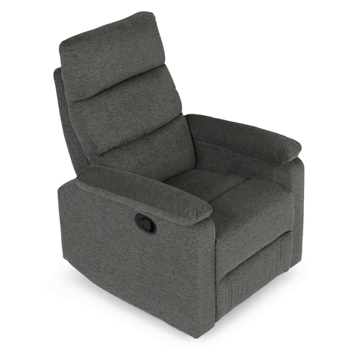 Sedací souprava, polohovací, šedá, látka, ASD-C5980 GREY2