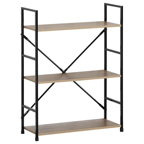 Regál, mdf, hnědá, GD-223 OAK