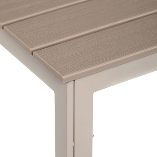 Zahradní sestava 156x78x74cm, polywood, béžová, AZS-B1656 CRM