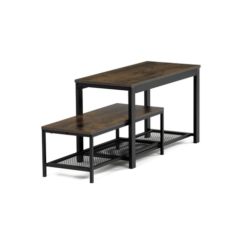 Botník, mdf, hnědá, ABO-W2124 OLW