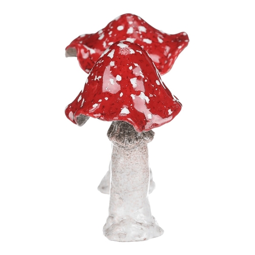 Houba keramická - muchomůrka, vel. L, mix 2 druhů, cena za 1 ks