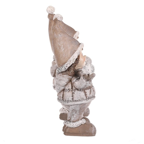Děti - figurky z polyresinu, hnědá čepice, mix 2, cena za 1 ks
