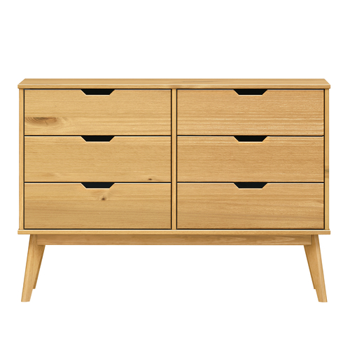 Komoda 3+3 zásuvky BONITO vosk