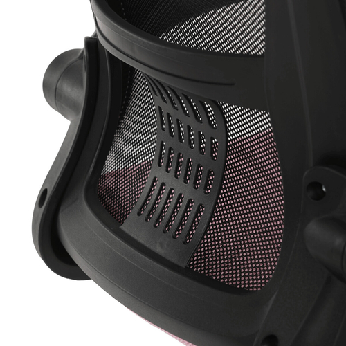 Dětská židle, houpací mechanismus, růžová síťovina, KA-K2006 PINK