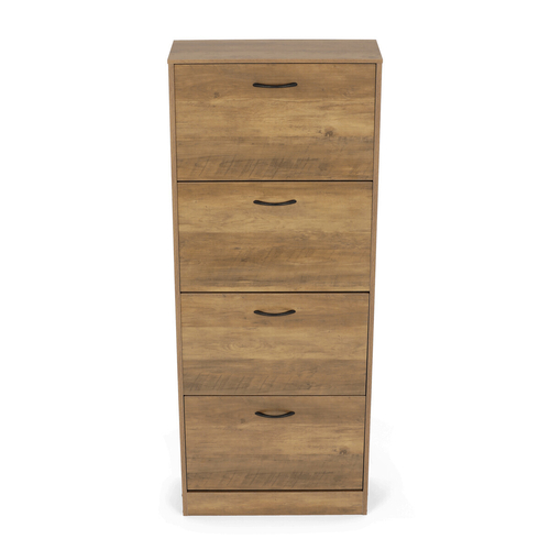 Botník, mdf, hnědá, ABO-G1018 ELM
