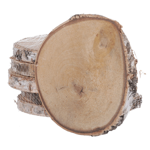 Březové kolečko - přírodní, cena za balení (6 ks)