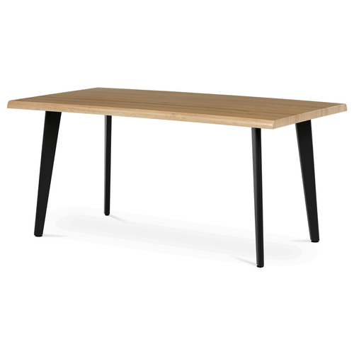 Jídelní stůl 160x90cm, mdf, divoký dub, HT-F4416 OAK