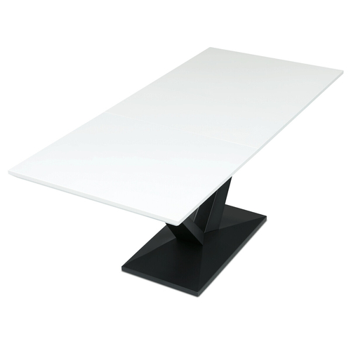 Jídelní stůl rozkládací 140-180x85 cm, mdf HT-W1630 WT