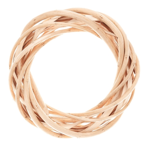 Věnec proutěný - pr. 15 cm, přírodní barva