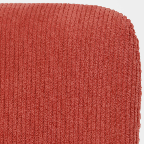 Jídelní židle, červená, manšestrová látka, DCL-964 RED2