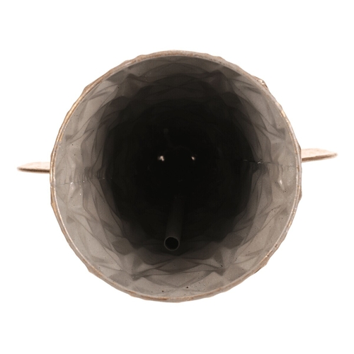 Anděl kovový - 33 cm, zvon, na pověšení, zlatý