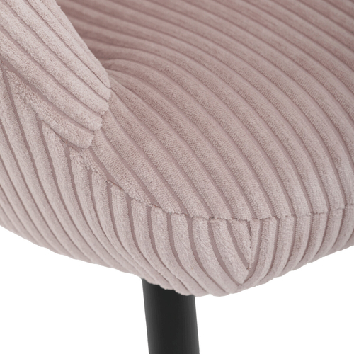 Relaxační křeslo, růžová, manšestrová látka, AK-L7285 PINK6