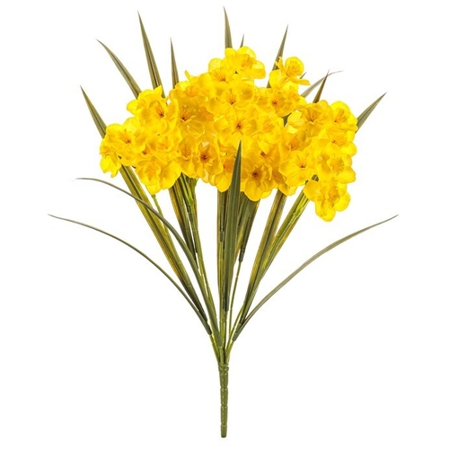 Narcis - umělá kytice, barva žlutá