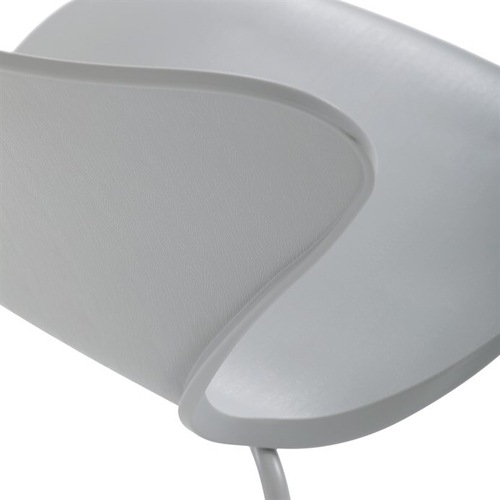 Jídelní židle, šedá, plast, CT-X7034 GREY