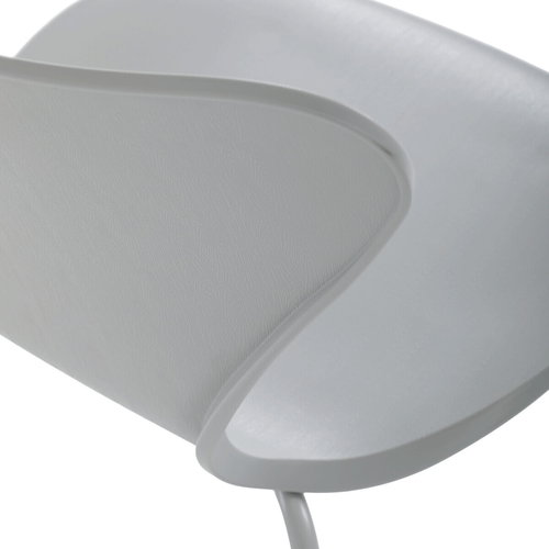 Jídelní židle, šedá, plast, CT-X7034 GREY