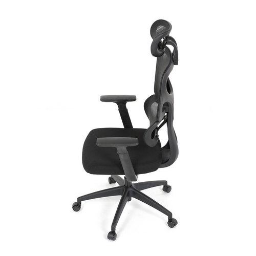 Kancelářská židle, houpací mechanismus, černá, KA-K2080 BK