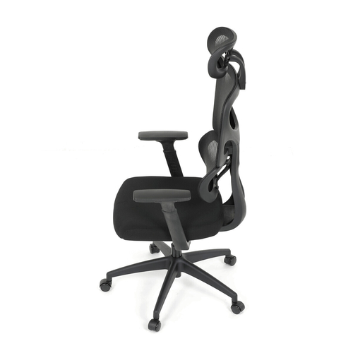 Kancelářská židle, houpací mechanismus, černá, KA-K2080 BK