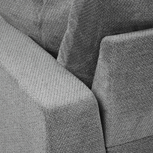 Rohová sedací souprava, šedá látka, ASB-C3990 GREY2