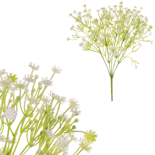 Gypsophila - umělá kytice, barva bílá