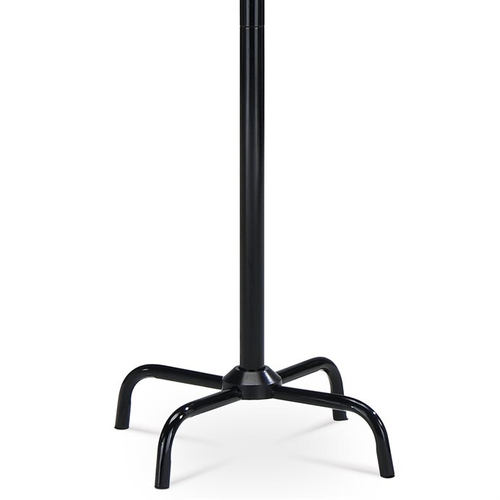 Věšák, kov, černá, 80609-A BK