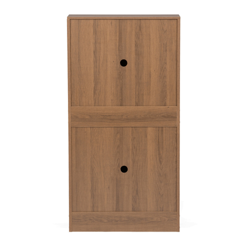 Botník, mdf, hnědá, ABO-G1016 WAL