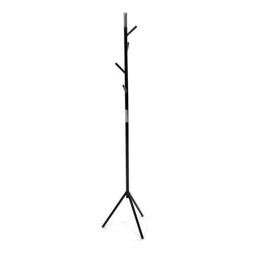 Věšák, kov, černá, 80001-01 BK