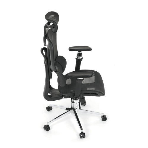 Kancelářská židle, synchronní mechanismus, černá síťovina, KA-B2363 BK